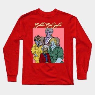 Golden girl-goyles Long Sleeve T-Shirt